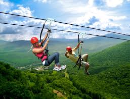 zip-lining